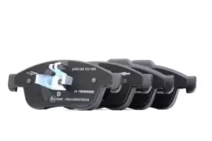 Image of DELPHI Brake pad set LP2152 Brake pads,Brake pad set, disc brake RENAULT,FIAT,NISSAN,MEGANE III Grandtour (KZ0/1),Scenic III (JZ0/1_)