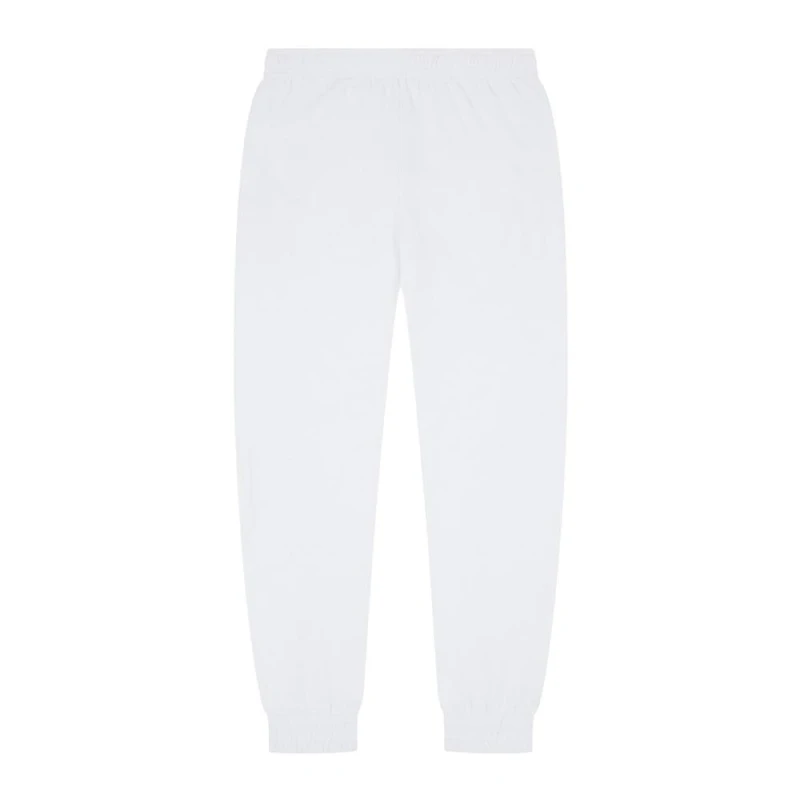 Image of Casual Classics Mens Core 280 Cotton Blend Jogging Bottoms in White Size: 2XL White Male 2XL