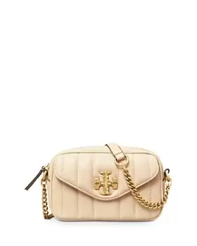 Image of Tory Burch Kira Mini Leather Crossbody Camera Bag