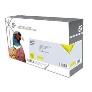 Image of 5 Star Office Supplies Laser Toner Ink Cartridge Page Life 1500pp Yellow