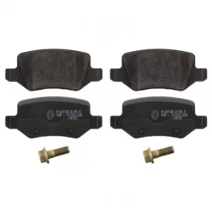 Image of Brake Pad Set 16525 by Febi Bilstein Rear Axle