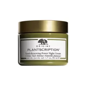 Image of Origins Plantscription Youth-Renewing Power Night Cream - Clear