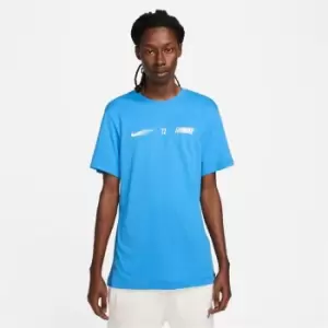 Image of Nike Sportswear Standard Issue T-Shirt - Blue