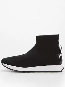 Image of Hugo Icelin Knitted Sock Black Trainers