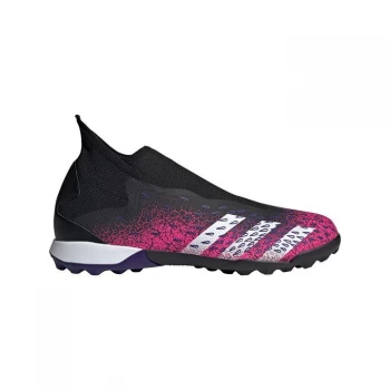 Image of adidas Predator Freak .3 Laceless Astro Turf Trainers - Black/ShockPink