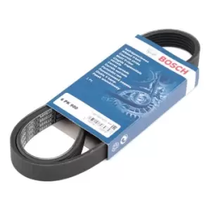 Image of Bosch V-ribbed belt VW,AUDI,RENAULT 1 987 947 936 06F903137E,98487322,1340619 1340747,90412885,90486316,90510611,98487322,90412885,90486316,7700749393