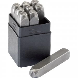 Image of Draper Number Punch Set 6mm