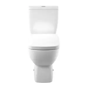 Image of Wickes Vercelli Close Coupled Toilet Pan, Cistern & Seat