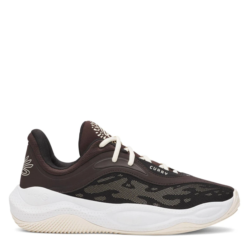 Image of Under Armour Curry Splash 25 Basketball Trainers Adults Brown/Blk/Stone male 7 (41)