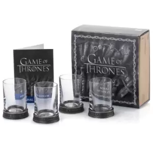 Image of Royal Selangor Game of Thrones House Sigils Shot Glass Quartet