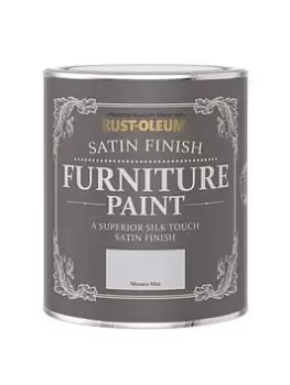 Image of Rust-Oleum Satin Furniture Paint Monaco Mist 750Ml