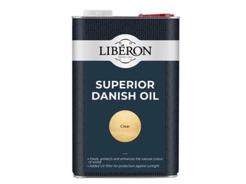 Image of LIBERON Superior Danish Oil 5 litre LIBSDO5LN - Liberon 3282391063513
