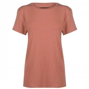 Image of Firetrap Basic Plain T Shirt - Blush