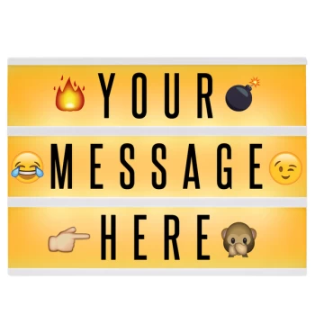 Image of A4 Cinematic Colour Change Lightbox Pukkr