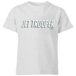 Image of Star Wars The Rise Of Skywalker Jet Trooper Kids T-Shirt - Grey - 5-6 Years