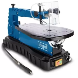 Image of 230V 16 Scroll saw with flexible shaft Scheppach deco flex sl