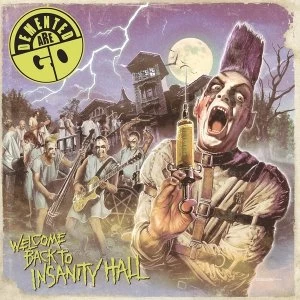 Image of Demented Are Go - Welcome Back To Insanity Hall Purple/Green Splatter Vinyl