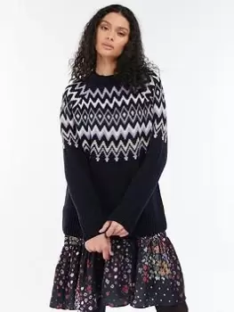 Image of Barbour Barbour Midhurst Knit -Navy