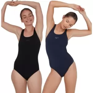Image of Speedo Endurance+ Medalist Swimsuit Teen - 15-16 Years / 34" - Black - Black