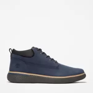 Image of Timberland Cross Mark Chukka For Men In Navy, Size 7.5