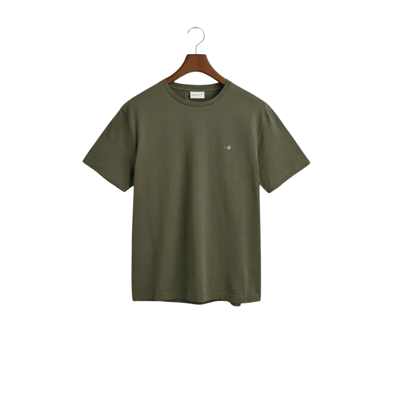 Image of Gant Regular Shield T-Shirt Juniper Green XXL