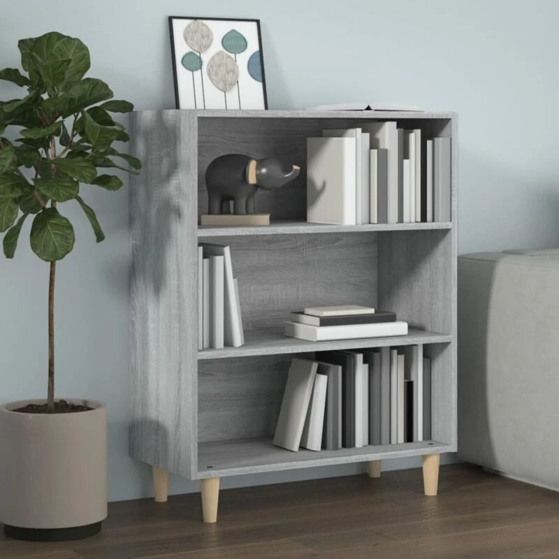Image of VIDAXL Sideboard Grey Sonoma 69.5x32.5x90cm Engineered Wood Vidaxl 8720286973622