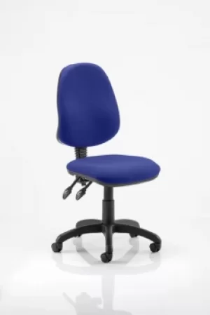 Image of Eclipse II Lever Task Operator Chair Bespoke Colour Admiral Blue
