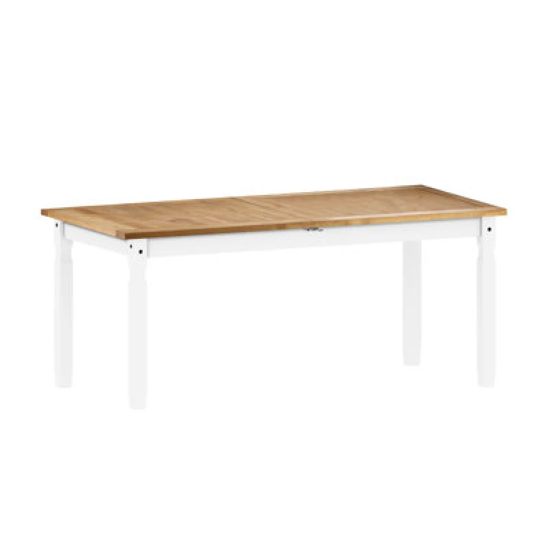 Image of Mercers Furniture Corona White Large Extending Dining Table