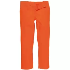 Image of Portwest BZ30ORRXL - sz XL Bizweld Trousers - Orange - Orange
