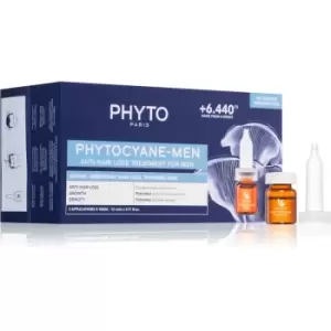 Image of Phyto Phytocyane Men Treatment hair growth treatment against hair loss 12x3.5 ml