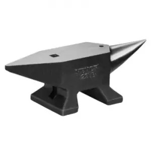 Image of VEVOR Single Horn Anvil, 22Lbs Cast Steel Anvil, High Hardness Rugged Round Horn Anvil Blacksmith, Large Countertop and Stable Base, with Round and Sq