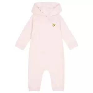 Image of Lyle and Scott Lyle Hooded Romper Bb24 - Pink