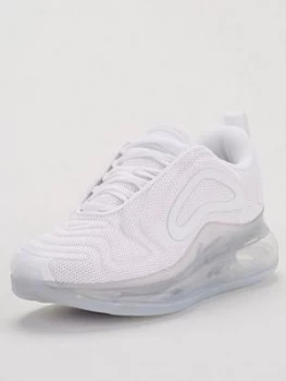 Image of Nike Air Max 720 Junior Trainers - White