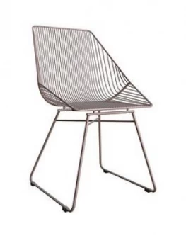 Image of Cosmoliving By Cosmopolitan Ellis Accent/Dining Chair- Pink