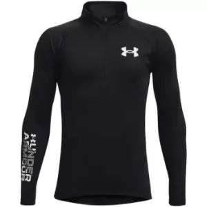 Image of Under Armour Armour Tech half Zip Boys - Black