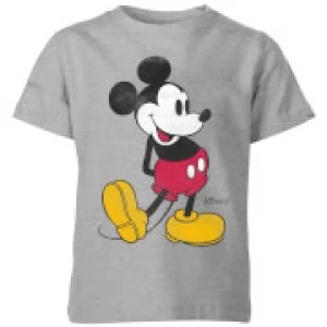 Image of Disney Classic Kick Kids T-Shirt - Grey - 3-4 Years