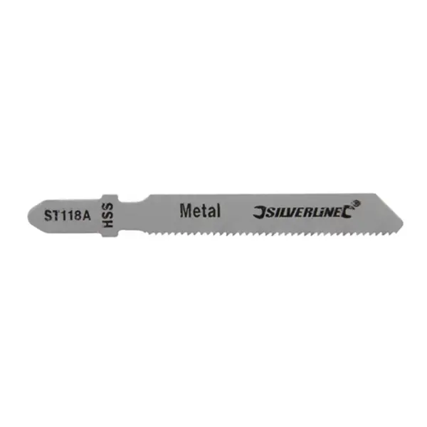 Image of Silverline Jigsaw Blades for Metal 5pk - ST118A