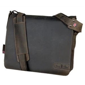 Image of Pride and Soul Ben Shoulder Laptop Bag Brown