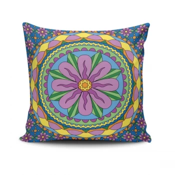 Image of MANDALA-17 - No Filling Multicolor Cushion Cover