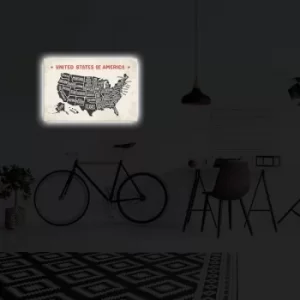 Image of ABD-008 Multicolor Decorative LED Lighted Canvas Painting