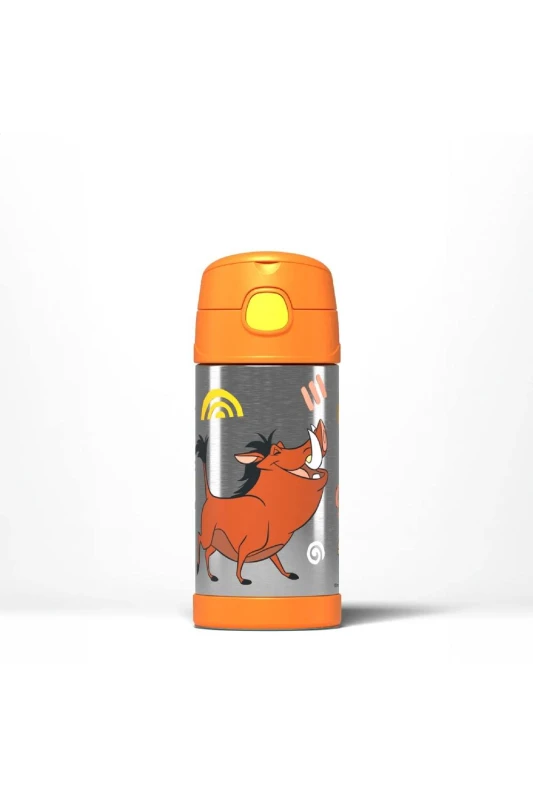 Image of Thermos FUNtainer 355ml Disney Lion King Stainless Steel Kids Bottle Multicolor Unisex