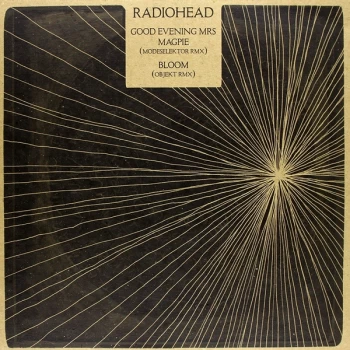 Image of Radiohead - Good Evening Mrs Magpie (Modeselektor RMX) / Bloom (Objekt RMX) Vinyl