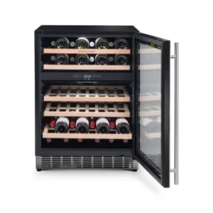 Image of Rangemaster RDZ6046SS/ 60cm 46 Bottle Wine Cabinet, Stainless Steel