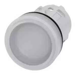 Image of Siemens White Pilot Light Head, 22mm Cutout SIRIUS ACT Series