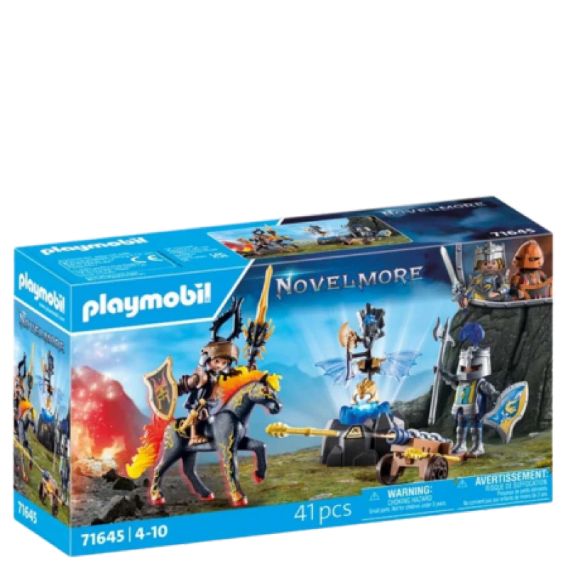 Image of Playmobil Knights of Novelmore Armoured Guard Playset PLAYMOB-71645