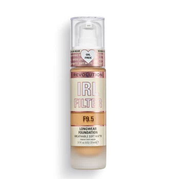 Image of Makeup Revolution IRL Filter Longwear Foundation 23ml (Various Shades) - F9.5