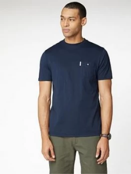 Image of Ben Sherman Signature T-Shirt - Navy, Dark Navy, Size L, Men