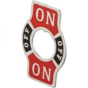 Image of Label Print motif ONOFFON SCI Indicator Plate ONOFF