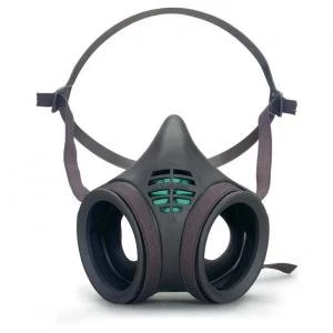 Image of Moldex Mask Body Twin Filter Low Profile Medium Grey Ref M8002 Up to 3