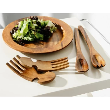 Image of Kora Large Salad Servers - Premier Housewares